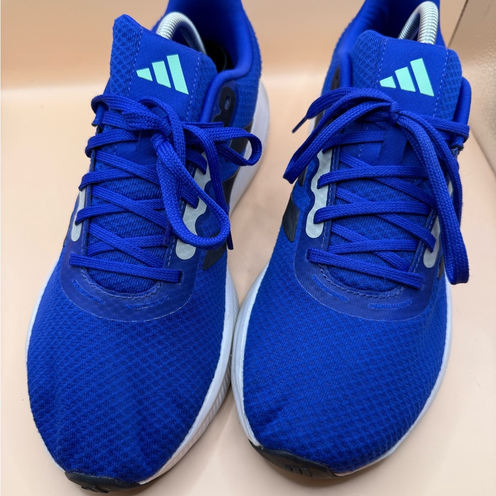Adidas Men’s Royal Blue Sneakers Size 9 - Picture 3 of 8